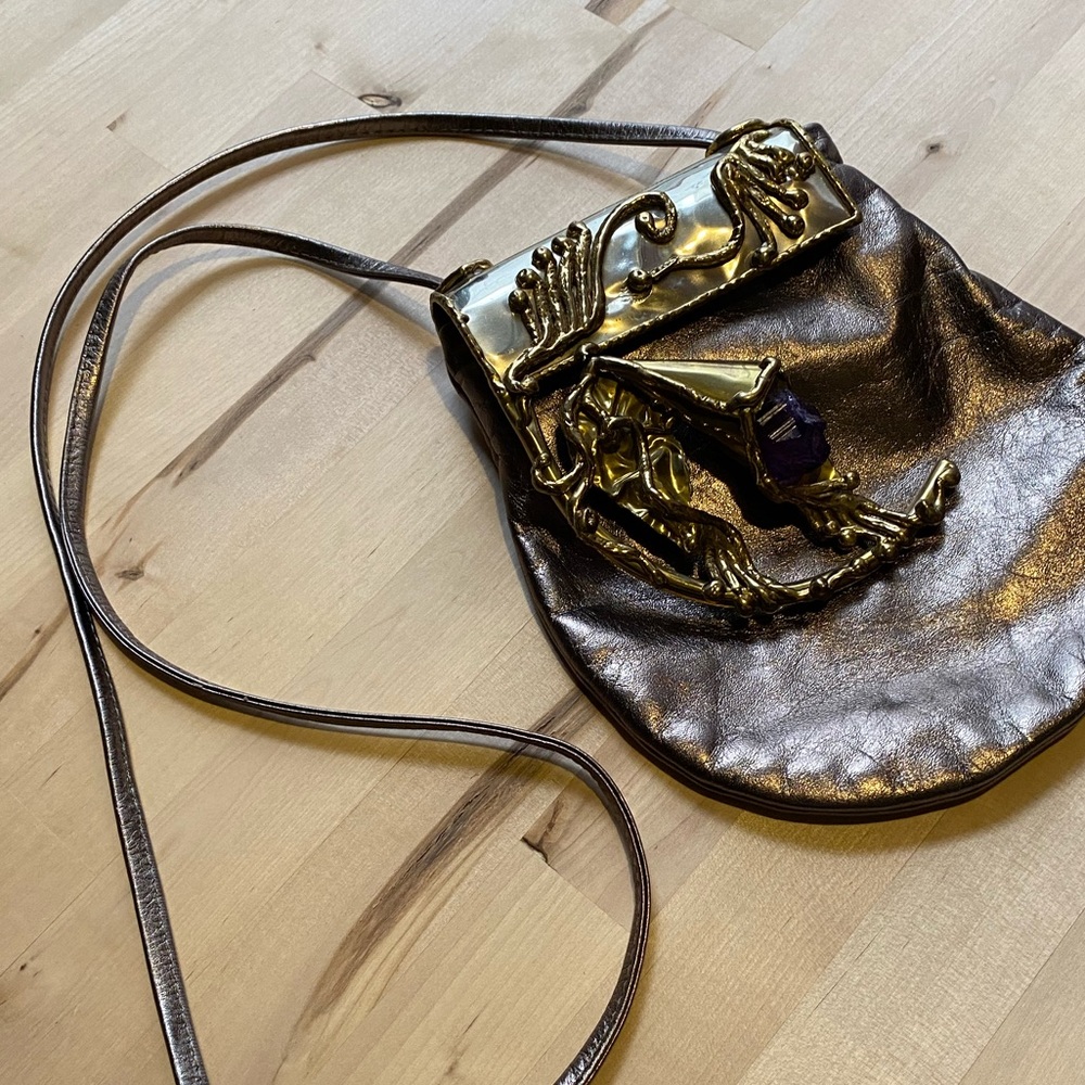 Gorgeous gold/bronze handbag